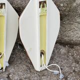 Pair of Murano mirror wall lights from the 50s