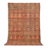 Peach Vintage Moroccan Rug 169 x 268 cm, Berber Tribal Wool Rug, Boho Rug
