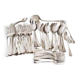 set of silver-plated cutlery