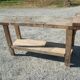 Oak and coniferous workbench