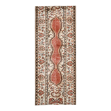 2x6 red & beige turkish runner rug 80x194cm