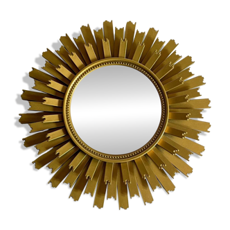 Miroir soleil doré n°2