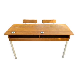 Bureau d’écolier 2 places