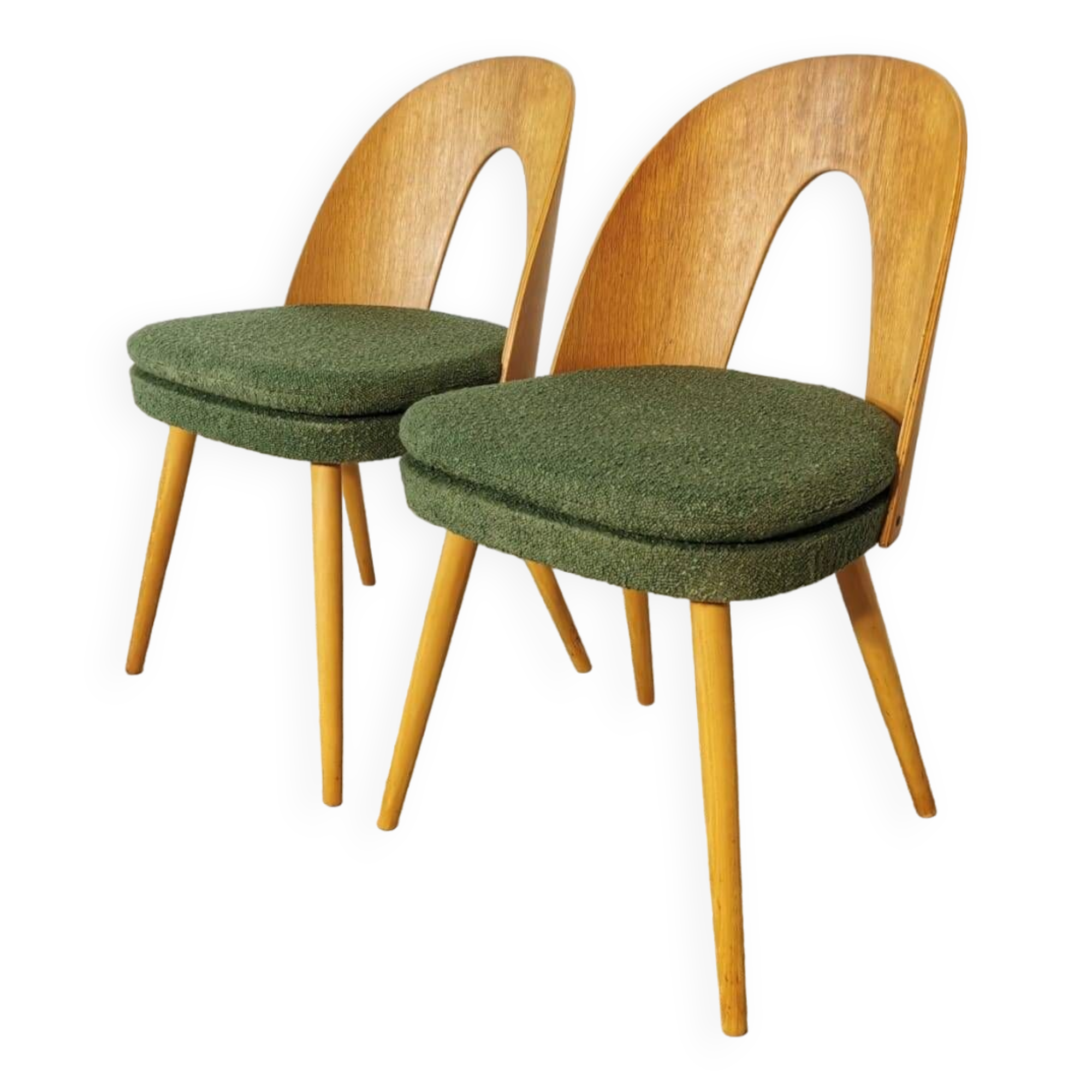 Pair of Dining Chairs by Antonin Suman, 1960s
