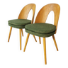Paire de chaises de salle à manger par Antonin Suman, 1960