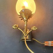 Pair of Art Deco wall sconces from the 1960s.