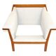 Fauteuil en teck, Suède, 1960