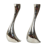 Pair of candlesticks "Cobra" by Georg Jensen