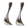 Pair of candlesticks "Cobra" by Georg Jensen