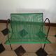 Vintage scoubidou vinyl record holder