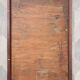 Vintage Rectangular Wall Mirror Teak Frame