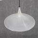 1970s Pair of Guzzini "Trumpet" Pendant Lamps by Meblo , Italy