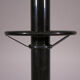 Black coat rack