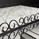 Side table drinks table marble