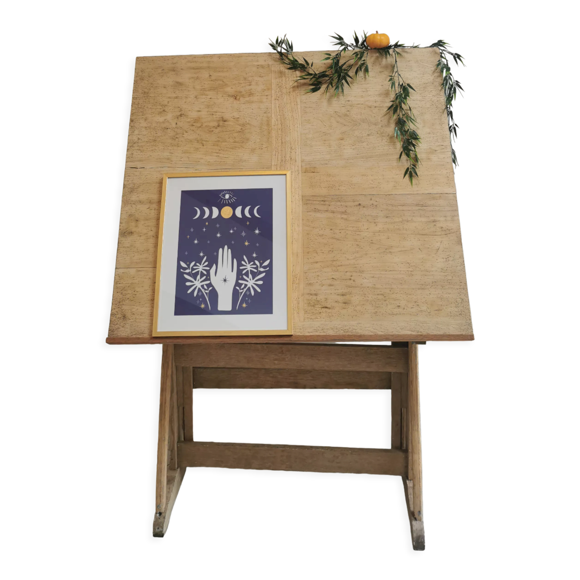 Old architect's table / drawings