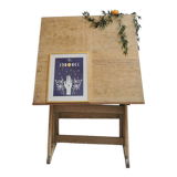 Old architect's table / drawings