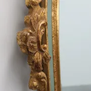 Florentine Style Gilt Mirror with Acanthus Scrolls, Italy, 20th Century
