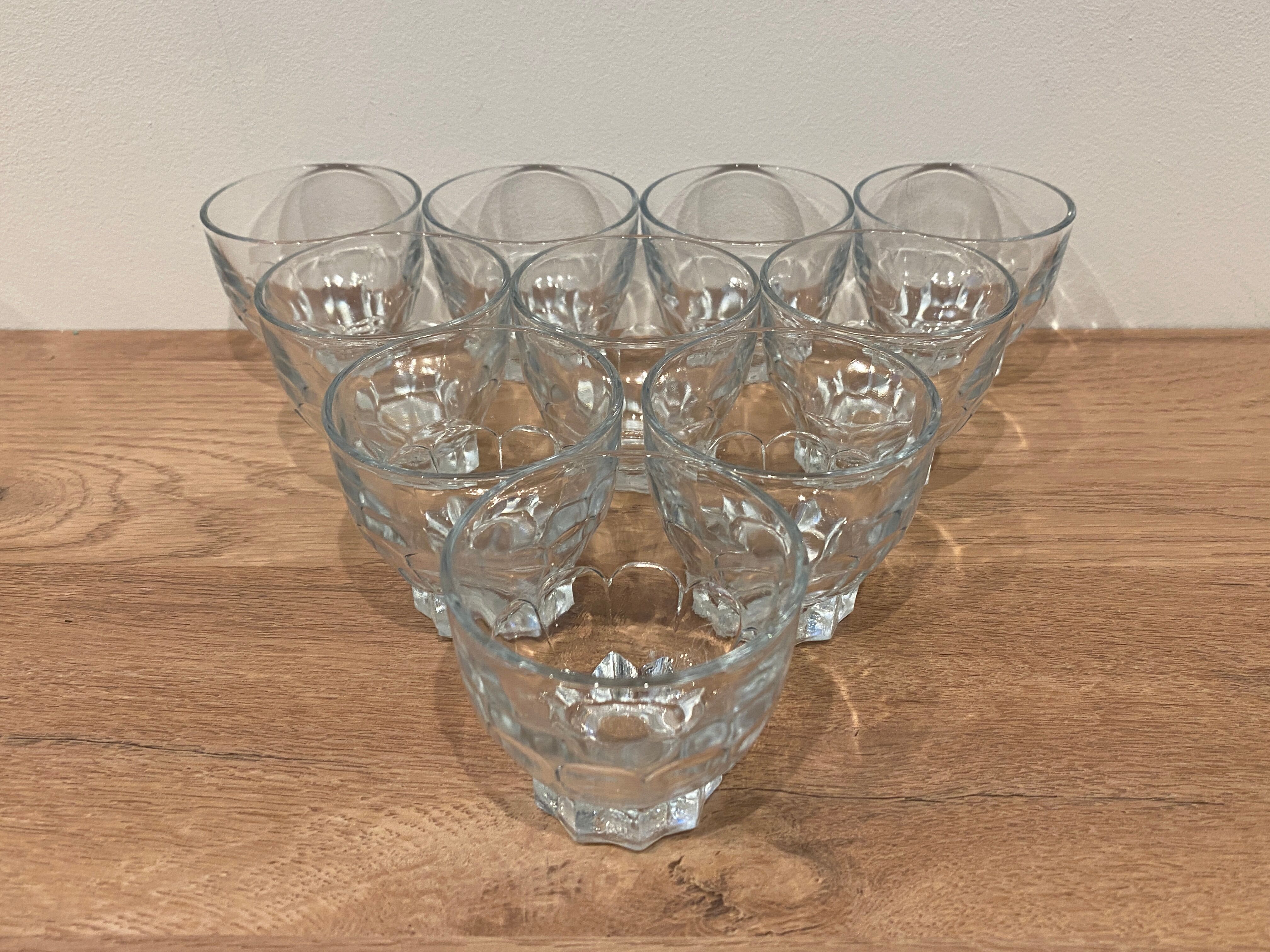 Set de 10 verres vintage