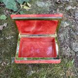 Onyx catchall box from the 1960s, vintage Italy.
