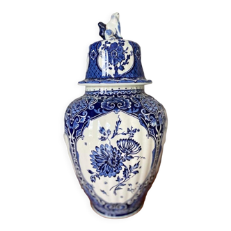 Delft earthenware vase