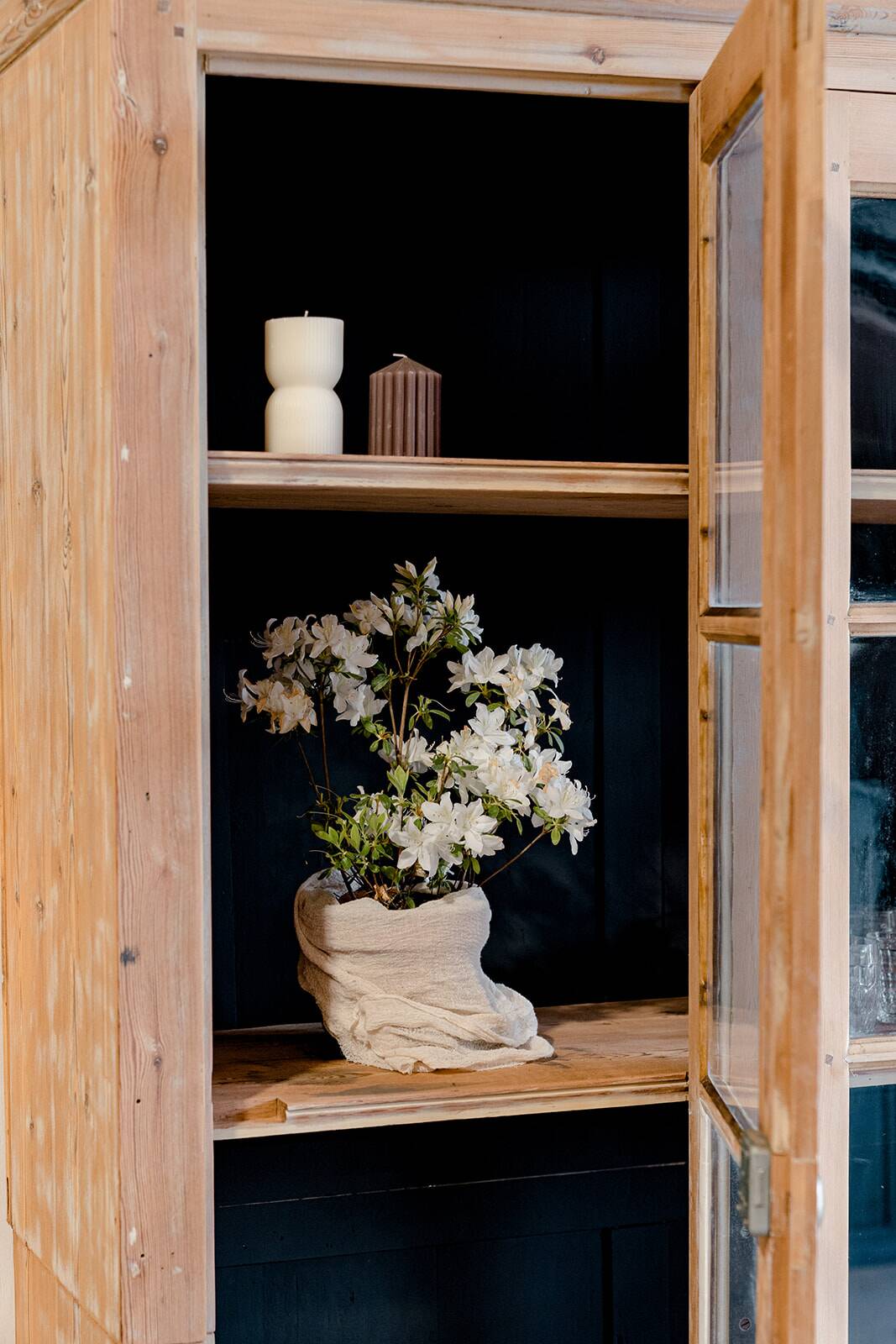 Vintage craft display case