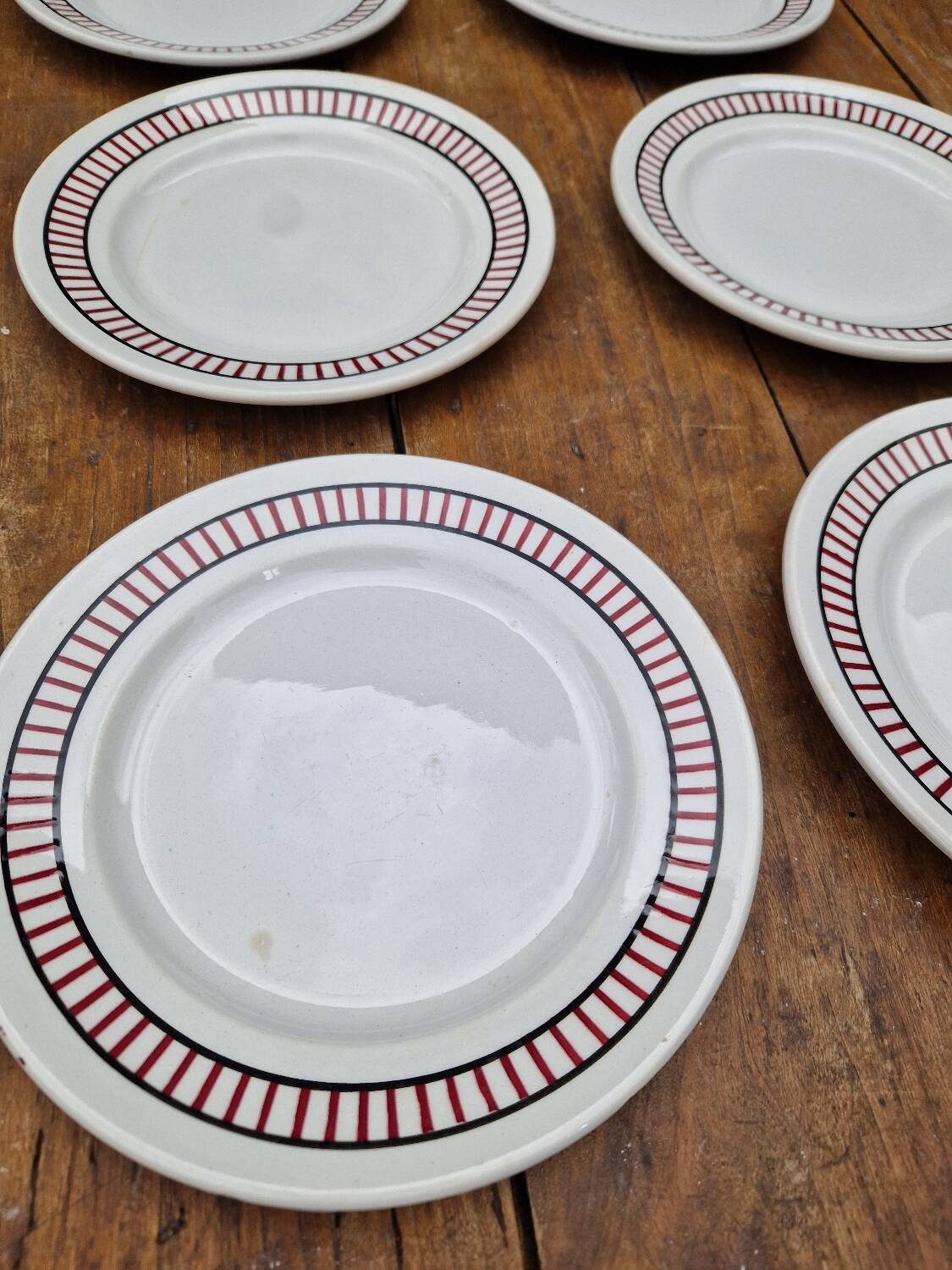 Set of 6 dessert plates Badonviller