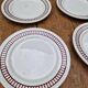 Set of 6 dessert plates Badonviller