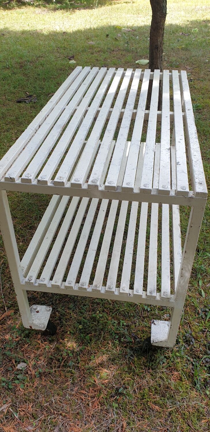 Butcher's trolley, professional furniture