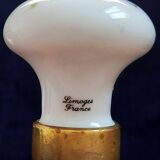 4 Limoges porcelain door knobs