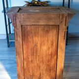 Antique display case, solid oak