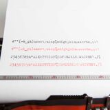 Silver Reed Sr 180 revised Luxury Typewriter and New Ribbon