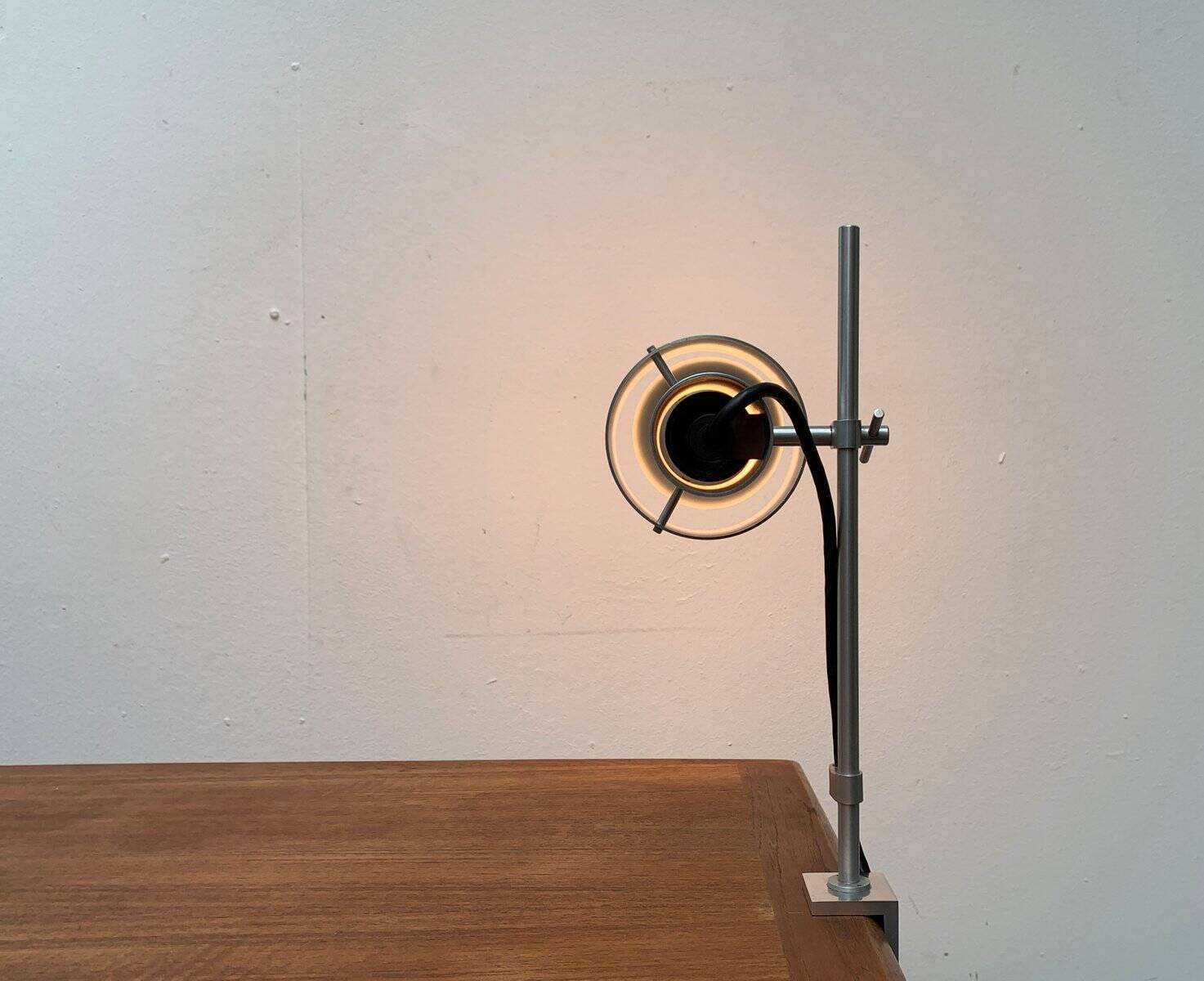 FA2 clamp desk lamp in Mid-Century style by Peter Nelson for Architectural Lighting Company, England, 1960s.