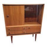 Scandinavian design sideboard in vintage teak