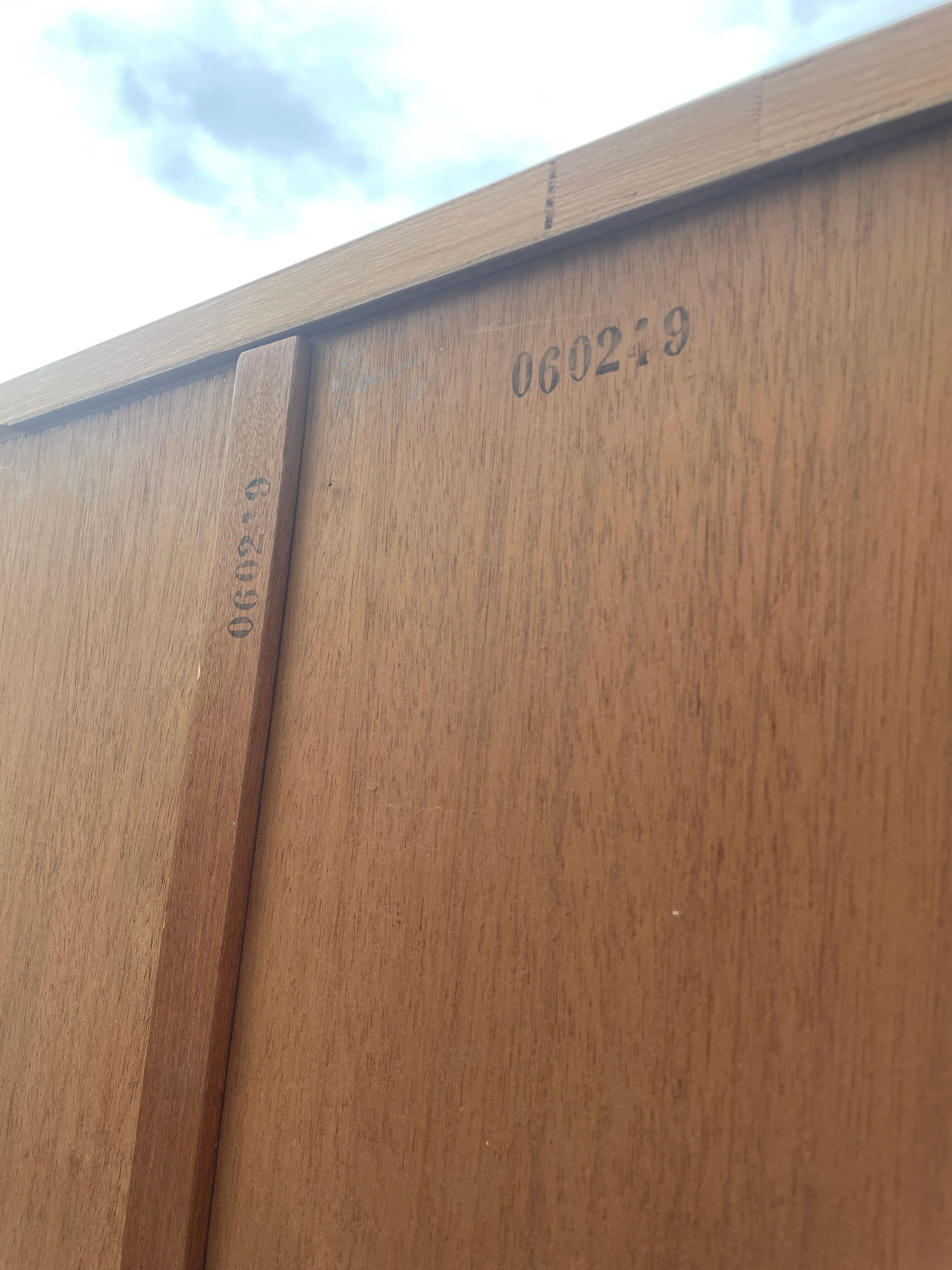 Wardrobe dressing room 1960