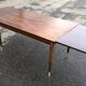 Table en palissandre avec allonges 1950