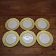 Set of 6 Flat Plates "Orchies Moulin des Loups"