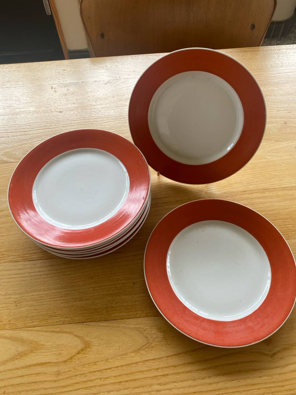 8 Limoges dessert plates