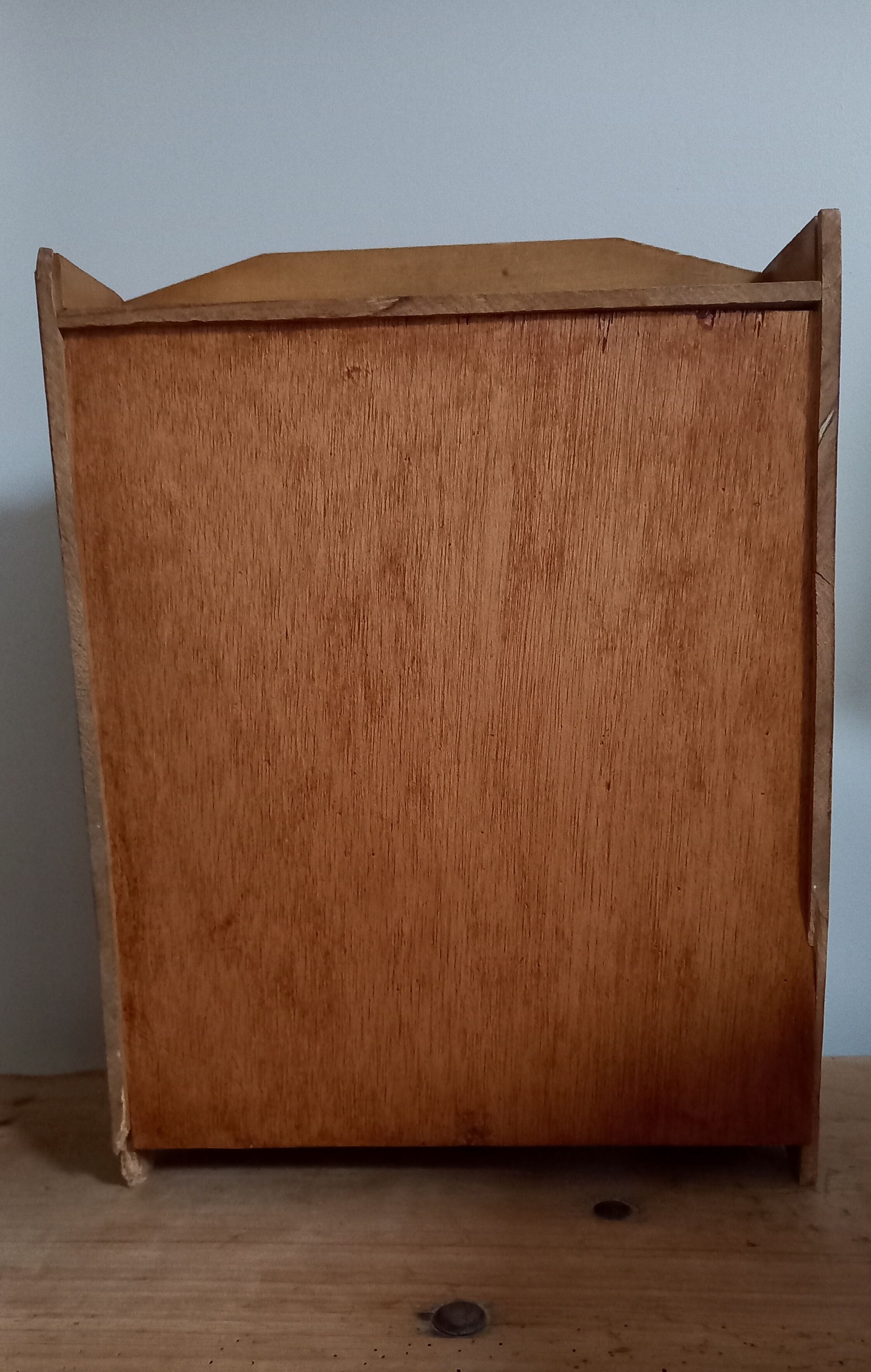 Vintage wooden children's room cabinet