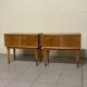 Italian Mid-Century modern bedside tables, 1950s, set of 2