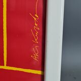 Poster Festival d'Avignon 1993 framed under glass