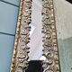 Mirror with repoussé brass frame, mercury glass, 19th century.