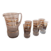 Orangeade granita service