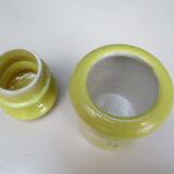 Maille ceramic mustard pot