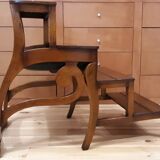 Notarial chair, luxurious library