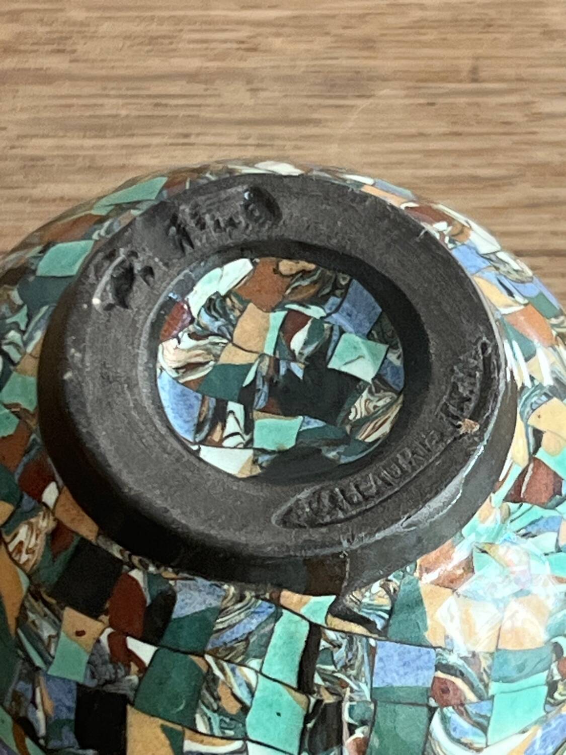 Gerbino Vallauris flower vase