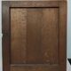 Paire d'anciennes portes en bois chêne sculpté
