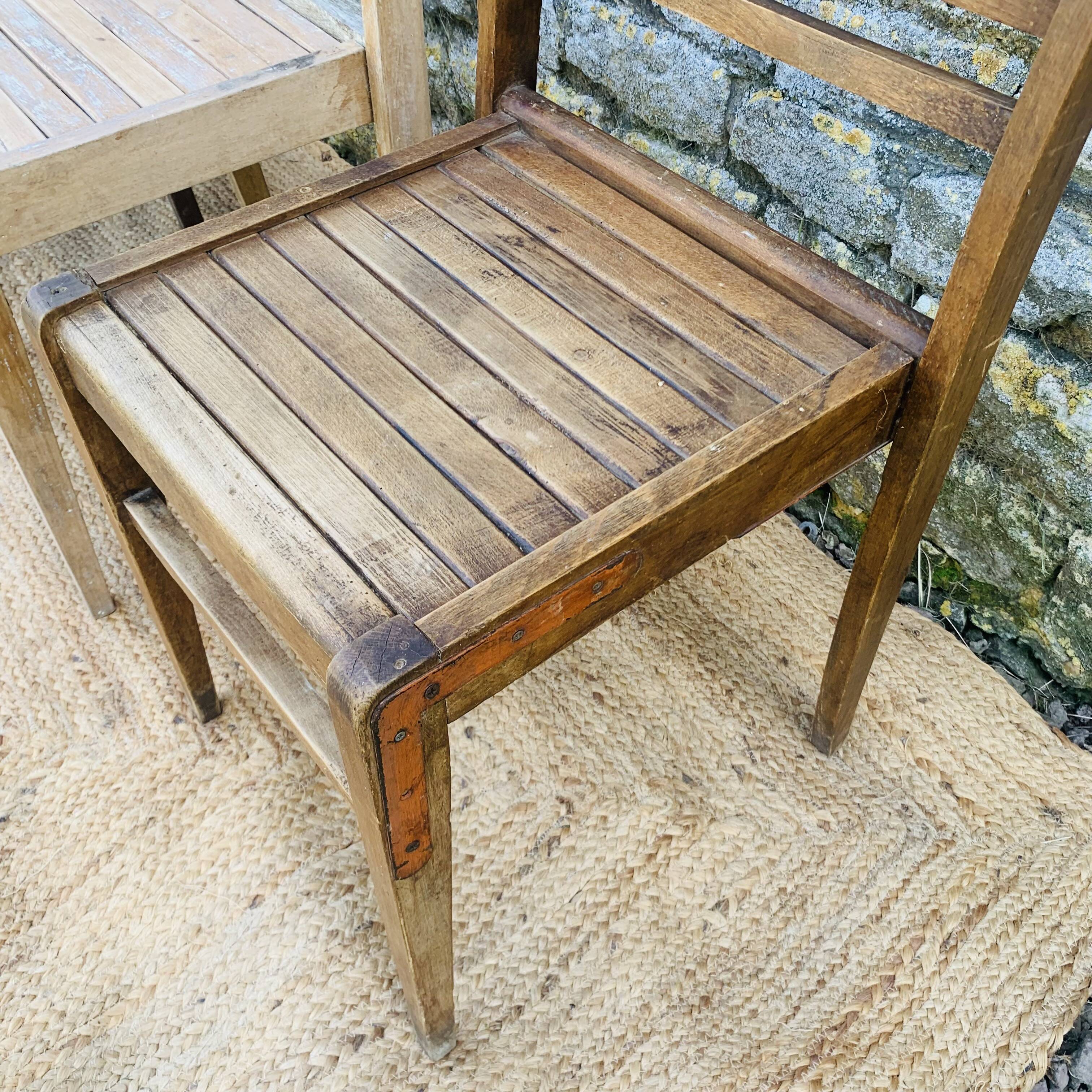 Set of 4 René Gabriel chairs