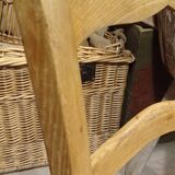 Old cane bistro chair