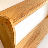 Vintage raw wood shelf