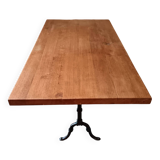 Table bistrot en chêne
